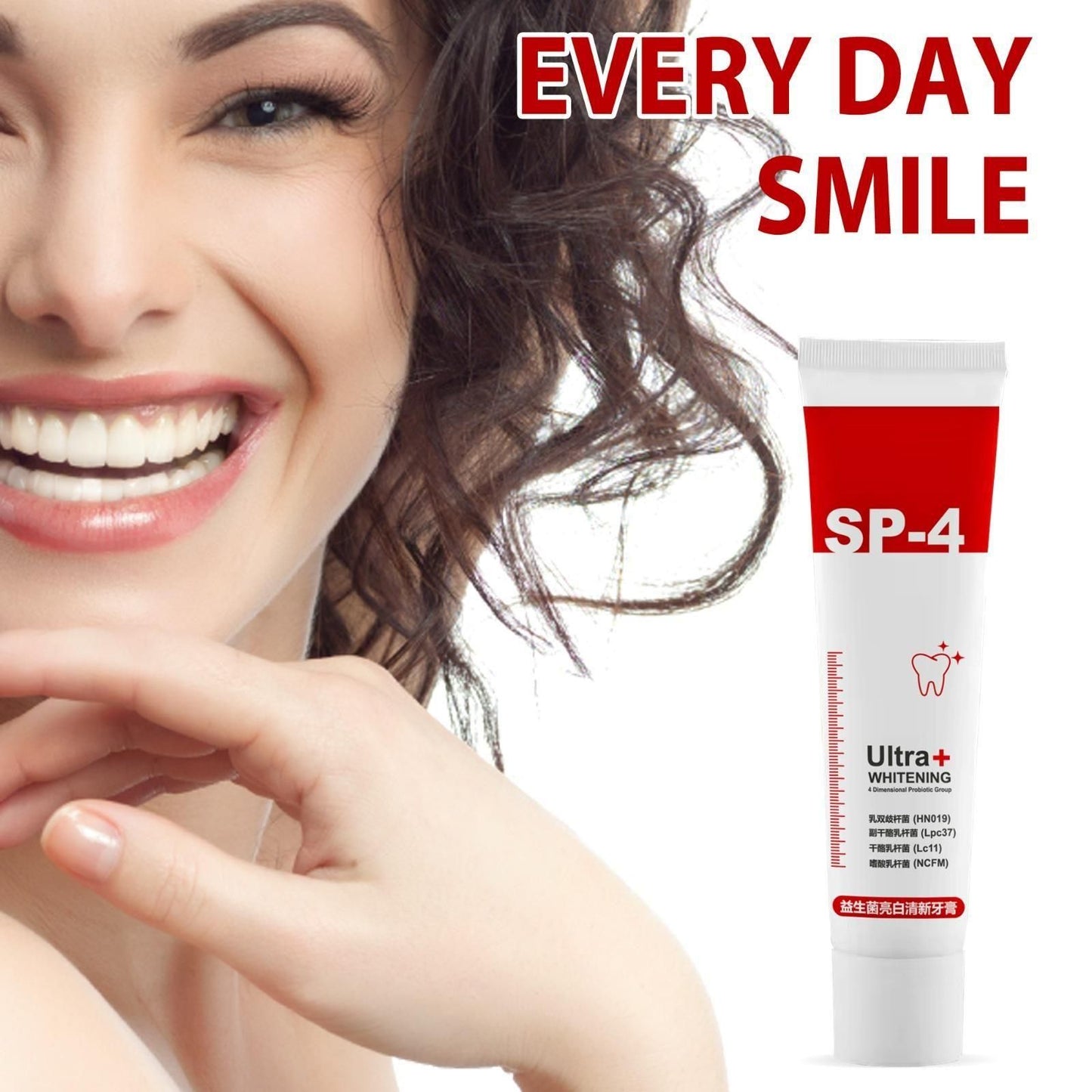 SP-4 Ultra+ Whitening Toothpaste – Colour Correcting Brightening Formula | Buy 1 Get 1 Free