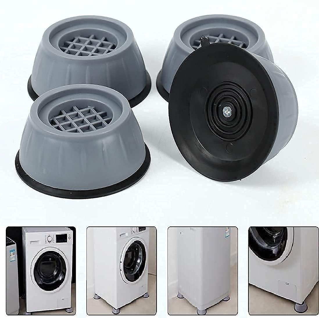 Anti Vibration Pad-Anti-vibration Pads For Laundry Room, Kitchen, Washer, Dryer, Table, Chair, Sofa, Bed (4 Units)