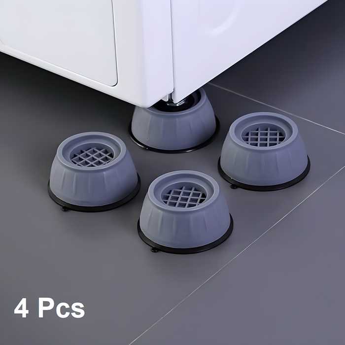 Anti Vibration Pad-Anti-vibration Pads For Laundry Room, Kitchen, Washer, Dryer, Table, Chair, Sofa, Bed (4 Units)
