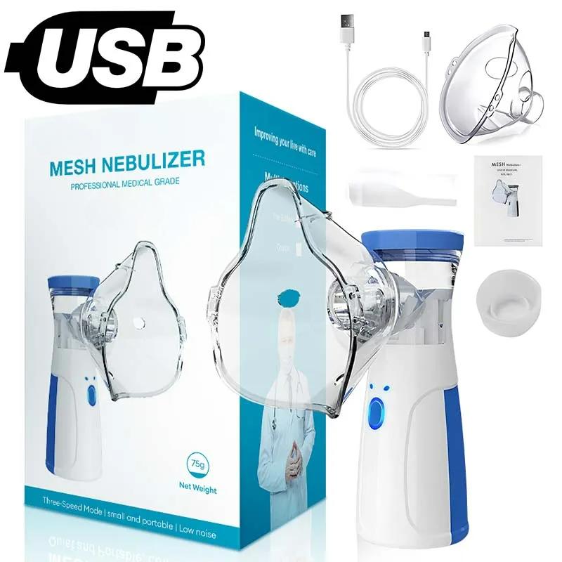 Portable Mesh Nebulizer – Fast, Silent Relief Anytime, Anywhere Product Description